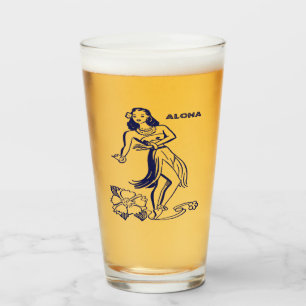 Hawaii Aloha     Glass