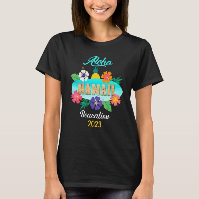 Hawaii Aloha Hawaiian Family Trip 2023_18 T-Shirt (Front)
