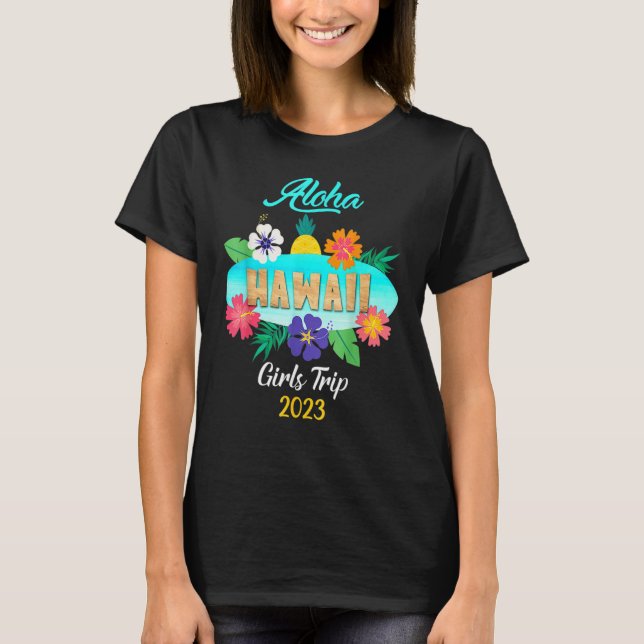 Hawaii Aloha Hawaiian Family Trip 2023_4 T-Shirt (Front)