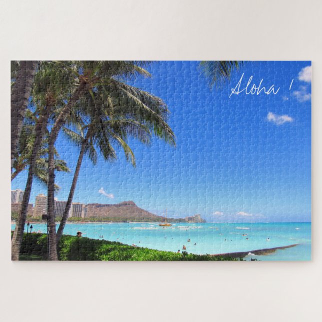 hawaii aloha jigsaw puzzle (Horizontal)