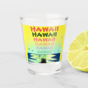 Hawaii Aloha Shot Glass