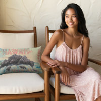 Hawaii Aloha Vibes - Vintage Postcard & Watercolor