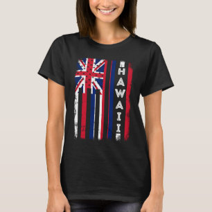 Hawaii American Flag Home State of Hawaii Flag T-Shirt