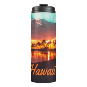 Hawaii Beach Hawaiian Islands Thermal Tumbler