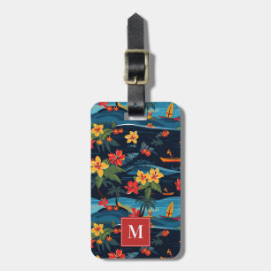 Hawaii Beach Luggage Tag