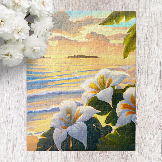 Hawaii Beach Scenery Jigsaw Puzzle (Créateur téléchargé)