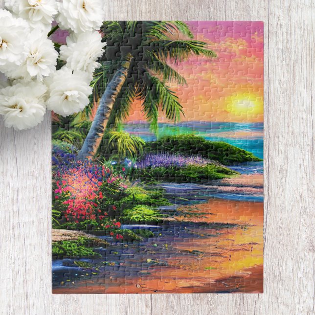 Hawaii Beach Scenery Jigsaw Puzzle (Créateur téléchargé)