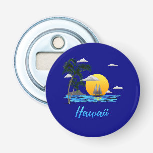 Hawaii Beach Sunset Bottle Opener