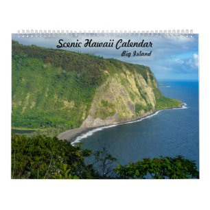 Hawaii Big Island Calendar
