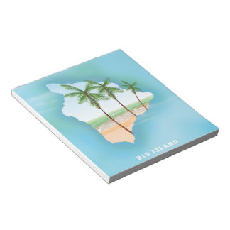 Hawaii Big island Notepad