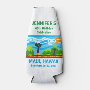 Hawaii Birthday Party Trip Favoriser Glacière bout