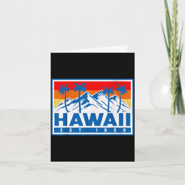 Hawaii  card (Front)