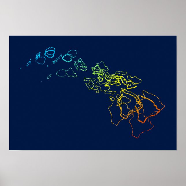 hawaii chill blur poster (Front)