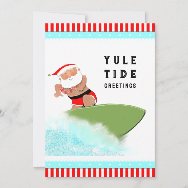 Hawaii Christmas Holiday Card (Front)