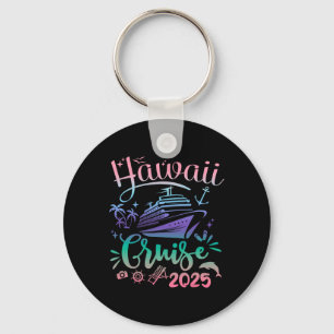 Hawaii Cruise 2025 Family Group Friends Vacation M Keychain