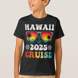Hawaii Cruise 2025 Vacation Trip Matching Family T-Shirt