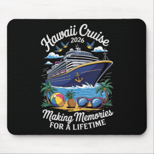 Hawaii Cruise 2026 Vacation Trip Matching Family G Mouse Pad