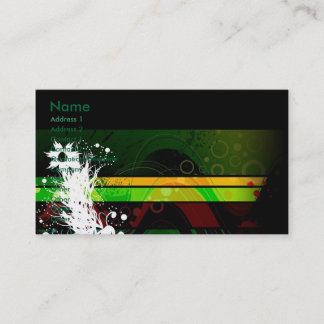Hawaii dazzles business card