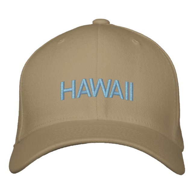 HAWAII EMBROIDERED HAT (Front)