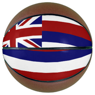 Hawaii flag basketball
