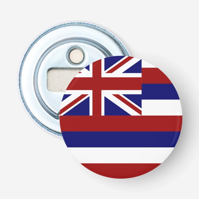 Hawaii flag bottle opener (Front)