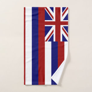 Hawaii flag hand towel