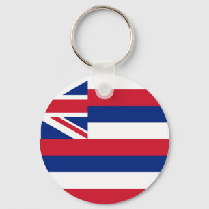Hawaii Flag Keychain