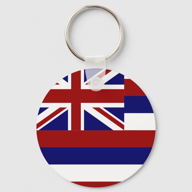 Hawaii flag keychain (Front)