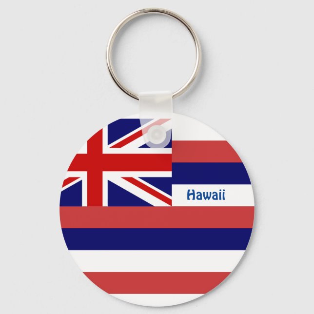 Hawaii Flag Keychain (Front)
