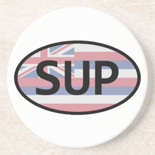 Hawaii Flag Standup Paddling Coaster