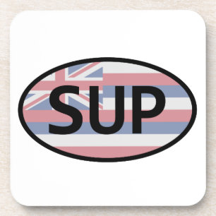 Hawaii Flag Standup Paddling Coaster