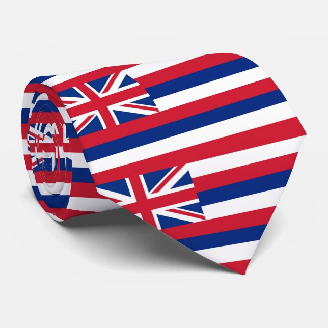 Hawaii Flag Tie (Rolled)