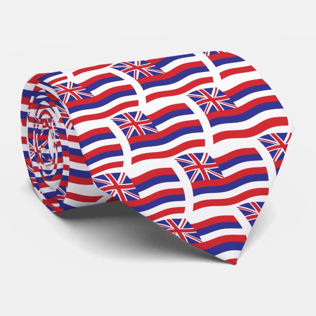 Hawaii Flag Tie (Rolled)