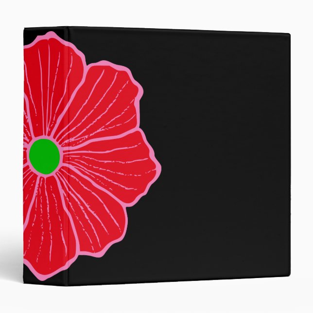 Hawaii Flower Binder (Front/Spine)