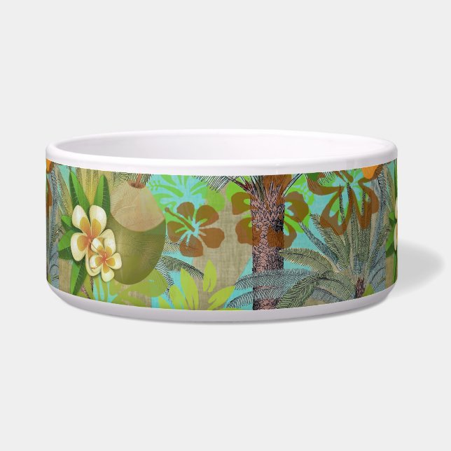Hawaii Flower Hula Vintage Floral Graphic (Front)