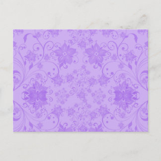 Hawaii flowers postcard