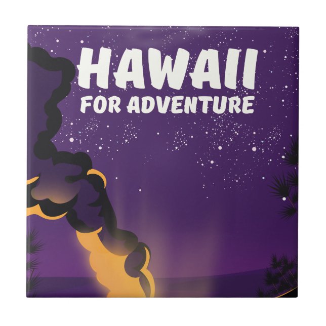 Hawaii For Adventure Tile (Front)