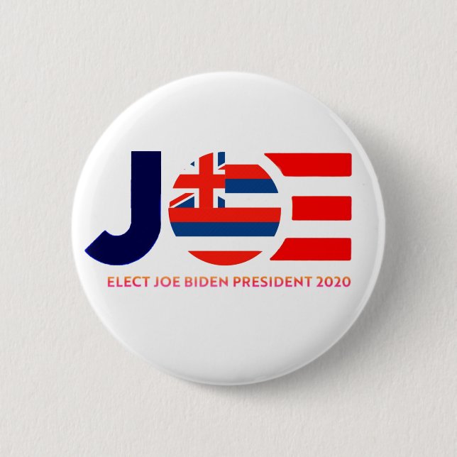 Hawaii for Joe 2020 2 Inch Round Button (Front)
