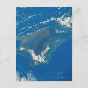 Hawaii from Space Postcard