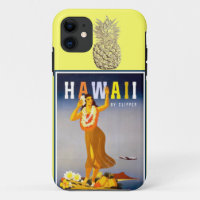 Hawaii Gold Pineapple Hula Dancer
