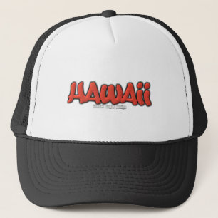 Hawaii Graffiti Trucker Hat