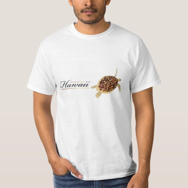 Hawaii Green Sea Turtle T-Shirt (Front)