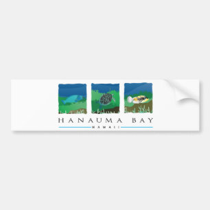 Hawaii Hanauma Bay Bumper Sticker