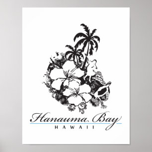 Hawaii Hanauma Bay Poster