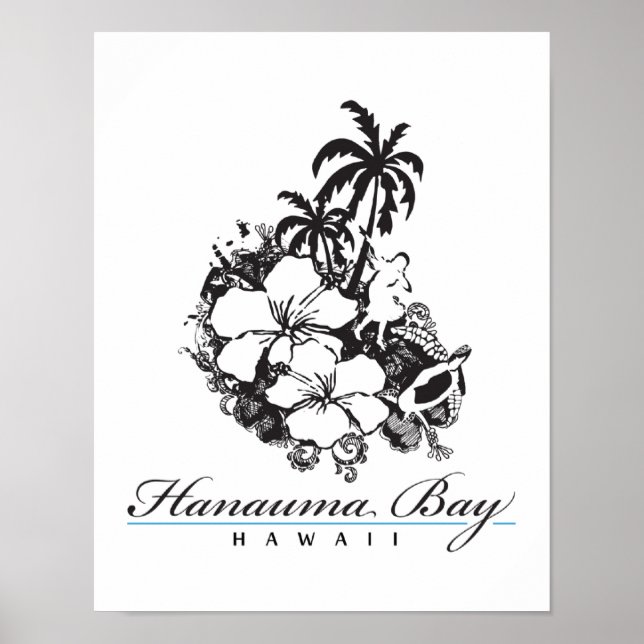 Hawaii Hanauma Bay Poster (Front)