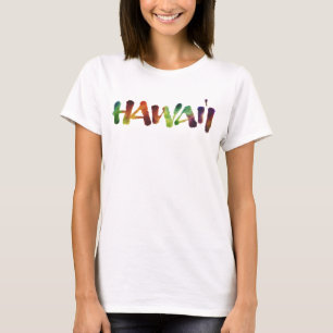 Hawai'i - Hand Lettering Calligraphy - Hawaii T-Shirt