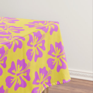 Hawaii Hibiscus flower floral pattern tablecloth