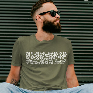 Hawaii Hibiscus Tropical Summer Beach Vacation T-Shirt