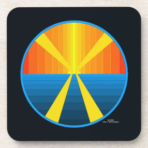 Hawaii Horizion Sunset Coaster