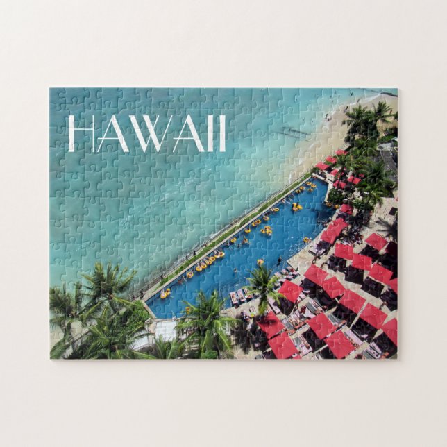 hawaii hotel jigsaw puzzle (Horizontal)